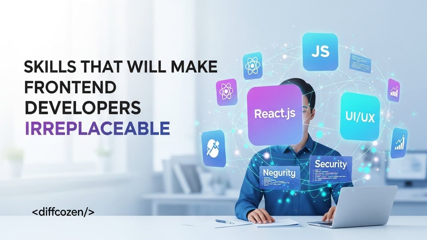 Skills That Will Make Frontend Developers Irreplaceable — Diffcozen