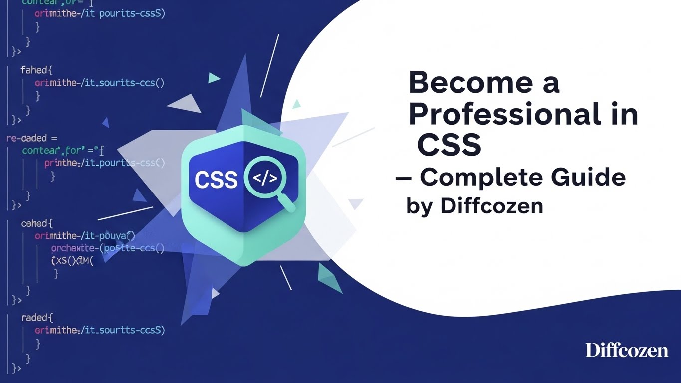 Become a Professional in CSS — Complete Guide by Diffcozen | Learn with ...