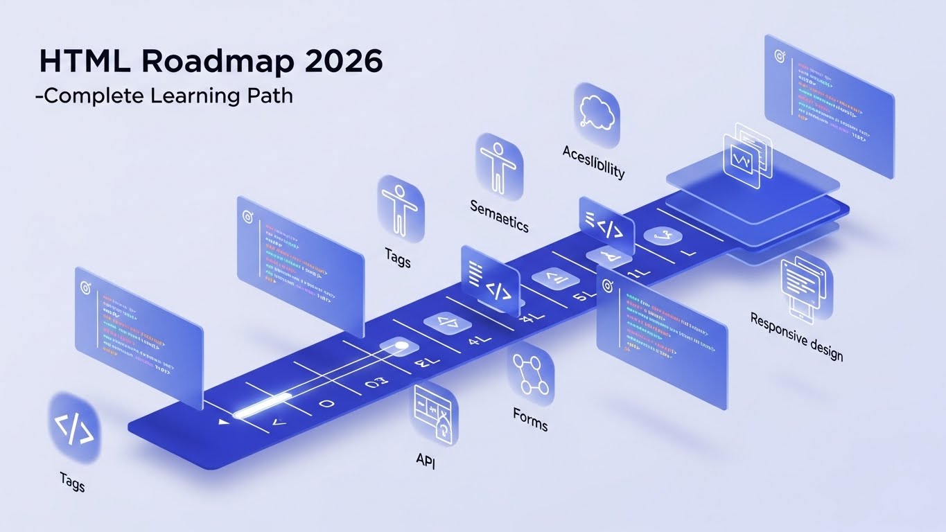 HTML Roadmap 2026 — Complete Learning Path by Diffcozen | Learn with ...